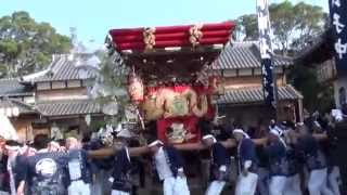 兵庫県神戸市岩岡神社20111009 お先・上北古たいこの宮入り