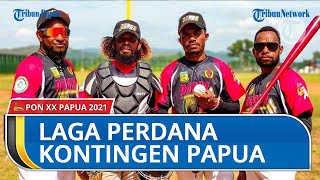 Hari ke-2 Eksibisi Cabor Baseball PON XX Papua, Tuan Rumah Hadapi Kalteng