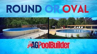 Round vs Oval Above Ground Pools