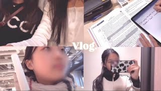 VLOG| 방학에 갓생•공부•성수동•쇼핑 넘나드는 학생 브이로그 | 공부 브이로그 | Student Study Vlog