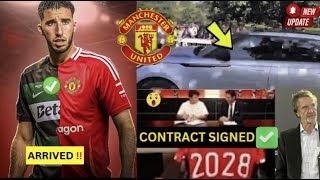 ✅Goncalo ARRIVES in Manchester✌️set to complete his Man UTD all detail and join Amorim training🔥...