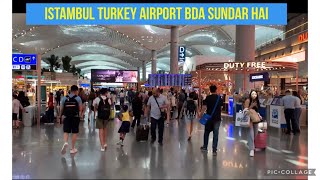 Reached Istanbul turkey 🇹🇷 very beautiful 🤩 airport