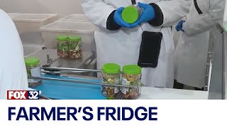 Behind-the-scenes at the Farmer's Fridge factory in Chicago