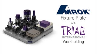 AMROK Fixture Plate with TRIAG International Workholding