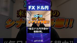 【FX ドル円】1月6日〜10日までのドル円の２つのシナリオ。2025年1月5日のドル円最新予想。