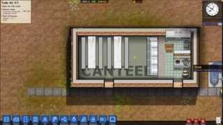 Prison Architect Tutorial (Alpha 14h) Canteen & Kitchen