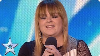 Pub singer Jade Scott gets off to a shaky start | Audition Week 1 | Britain's Got Talent 2015