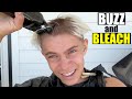 NEW BUZZ and BLEACH HAIRCUT for HIGH SCHOOL! 💇‍♂️🏫