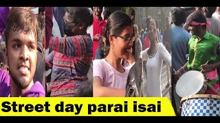 street day parai isai | #streetdance | t nagar