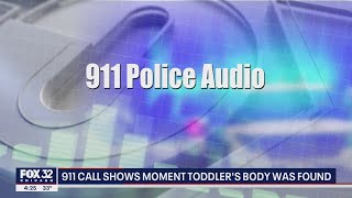 911 call shows moment toddler's body was found in retention pond