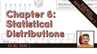 Statistical Distributions 6 • Cumulative Probabilities (tables/calculators) • Stats1 Ex6C • 🤖