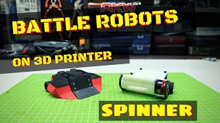 Antweight combat robots - Spinner