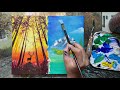 ep.10 acrylic painting on canvas การวาดภาพสีอะคริลิคบนผ้าใบ