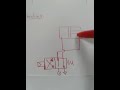 ex4 question2 vérin double effet avec distributeur 4 2 monostable à commande pneumatique