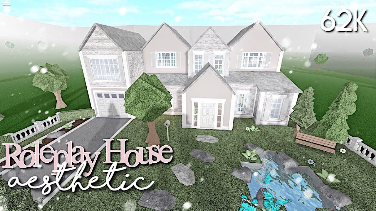Roleplay House Bloxburg Speedbuild Youtube