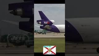 FedEx MD11 5,200 fpm Rocket Lunch at FLL 10R