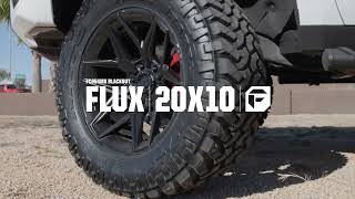 Fuel Off-Road Flux - Blackout - 20x10 - Chevrolet Tahoe