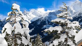 KANDERSTEG SUISSE 🇨🇭Le plus beau village Suisse en HIVER - 4K 60fps