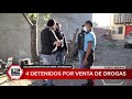 Allanamientos, detenciones y secuestro de drogas