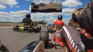 KartStars 2022 Canadian National Championship - Shannonville Motorsport Park - Heat Race 2