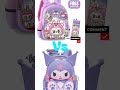 kalian pilih labubu atau kuromi labubu sanrio kuromi trending