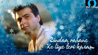 S - WhatsApp status - Ek mulakat zaruri - lyrics status - Sanjay Kapoor - Hasan aouliya