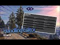 [FR/EN] FiveM Handling Editor In Game (Standalone)