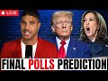 Brandon Mason Show LIVE Ep 159 | Trump vs Harris News and Polls Final Prediction