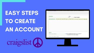 How to Sign Up for Craigslist | Create Account on craigslist.org