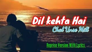 Dil kehta hai female version Full Song With (Lyrics)