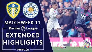 Leeds United v. Leicester City | PREMIER LEAGUE HIGHLIGHTS | 11/7/2021 | NBC Sports