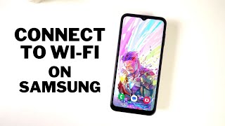 How to Connect to Wi-Fi on Samsung Phones (Samsung Galaxy A14 5G)