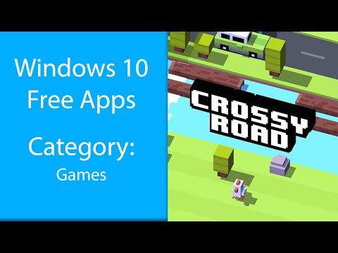 Aplicación gratuita para Windows: Crossy Road