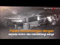 terekam cctv aksi pelaku pemalakan di cilangkap