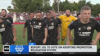 Report: USL to vote on adopting promotion, relegation system