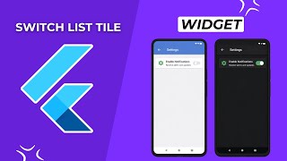 Flutter Tutorial for Beginners to Advance - SwitchListTile Widget