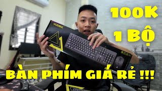 Mở hộp đánh giá nhanh bàn phím có dây SIDOTECH KM10 giá rẻ