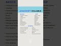 📌 JavaScript Syllabus 👨‍💻