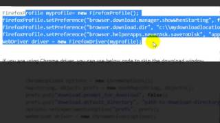 Auto downloading files in Firefox and Chrome in Selenium