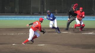 ●【名門社会人チーム/内野手】2018/02/23Honda・西銘生悟#3(高江洲中→沖縄尚学高→中央大)