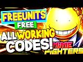 *NEW* ALL WORKING UPDATE CODES FOR ANIME FIGHTERS SIMULATOR! ROBLOX