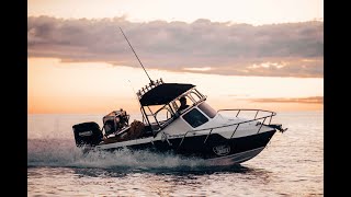 Kyle Dicecco's Haines Hunter V17 in Far East Gippsland