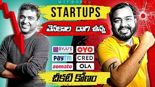 Startups in india | Why Startups Fail in India | The reality of Unicorn Sartup in India | MTF World