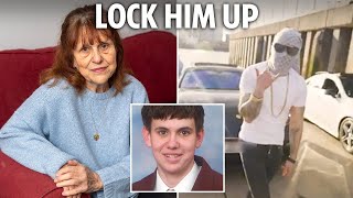 Clue in Jimmy Mizen killer's rap video could send him BACK to jail - as schoolboy's mum slams thug