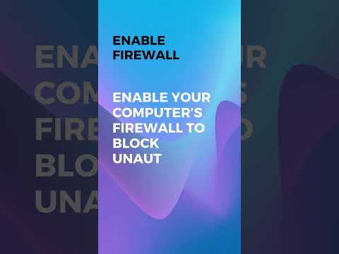 Activate firewall