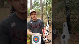 Recurve Archery 20 Yard Shooting with my W\u0026W Meta LX Riser #archery  #recurve #barebow