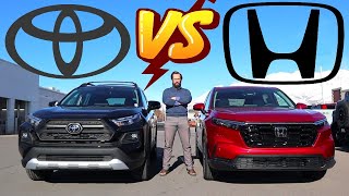 2024 Honda CR-V vs 2024 Toyota RAV4: Which Japanese SUV Is Best?