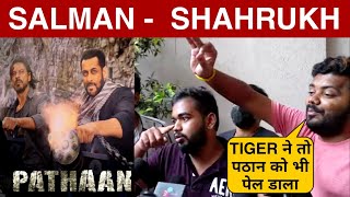 Pathaan Public Review, Pathaan Public Reaction, Shahrukh Khan, Salman Khan, Pathan Movie Review