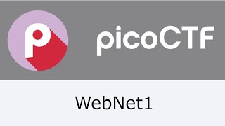 PicoCTF WebNet1