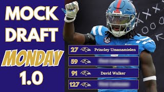 BALTIMORE RAVENS 7 ROUND MOCK DRAFT 1.0 - What can we learn from the Philadelphia Eagles?